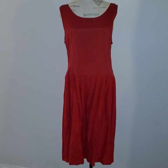 ☆HOST PICK Vtg red petite dress - Picture 9 of 11